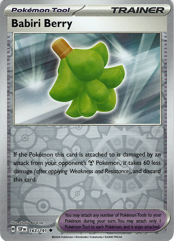 Babiri Berry (Reverse Holo)