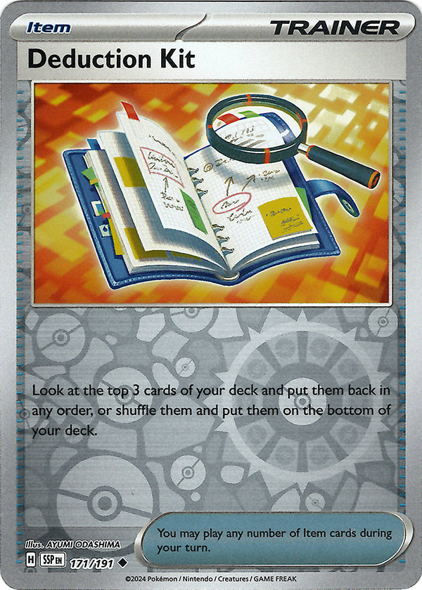 Deduction Kit (Reverse Holo)