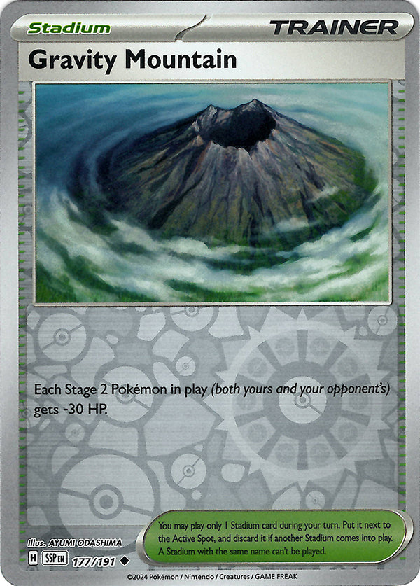 Gravity Mountain (Reverse Holo)