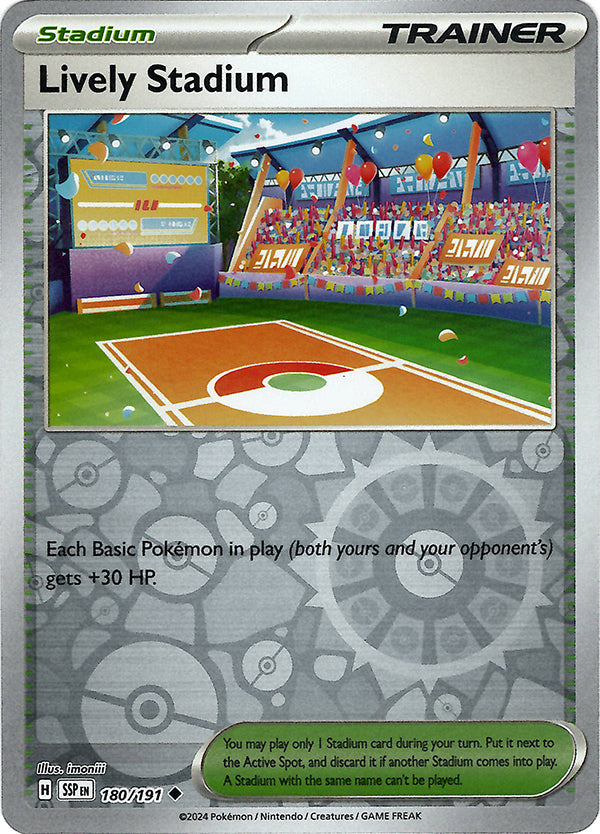 Lively Stadium (Reverse Holo)