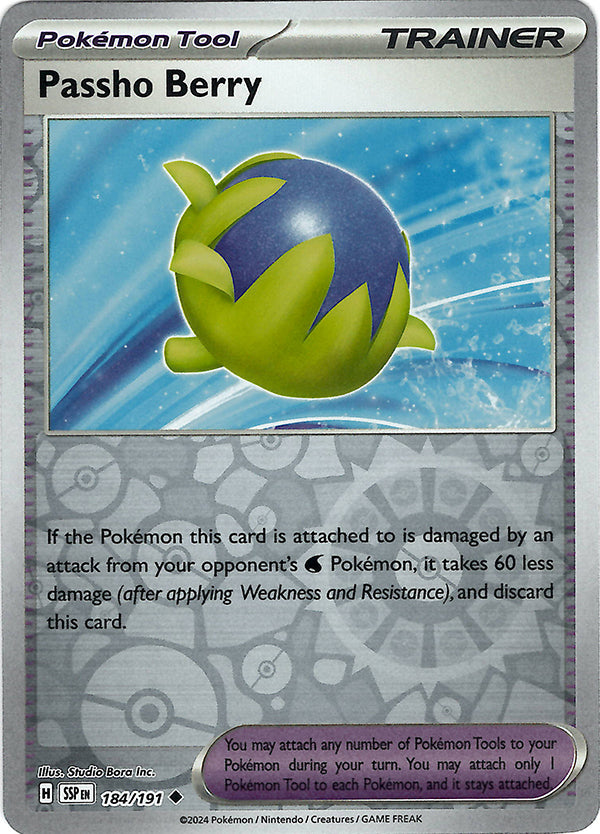 Passho Berry (Reverse Holo)