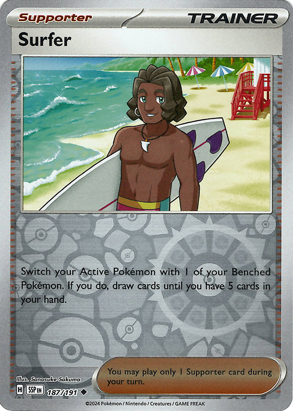 Surfer (Reverse Holo)