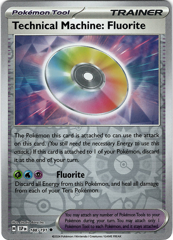Technical Machine: Fluorite (Reverse Holo)