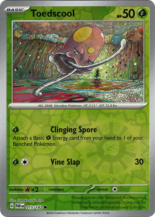 Toedscool (15) (Reverse Holo)