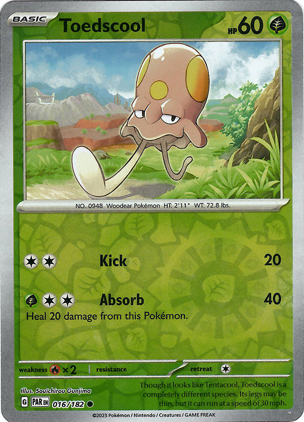 Toedscool (16) (Reverse Holo)