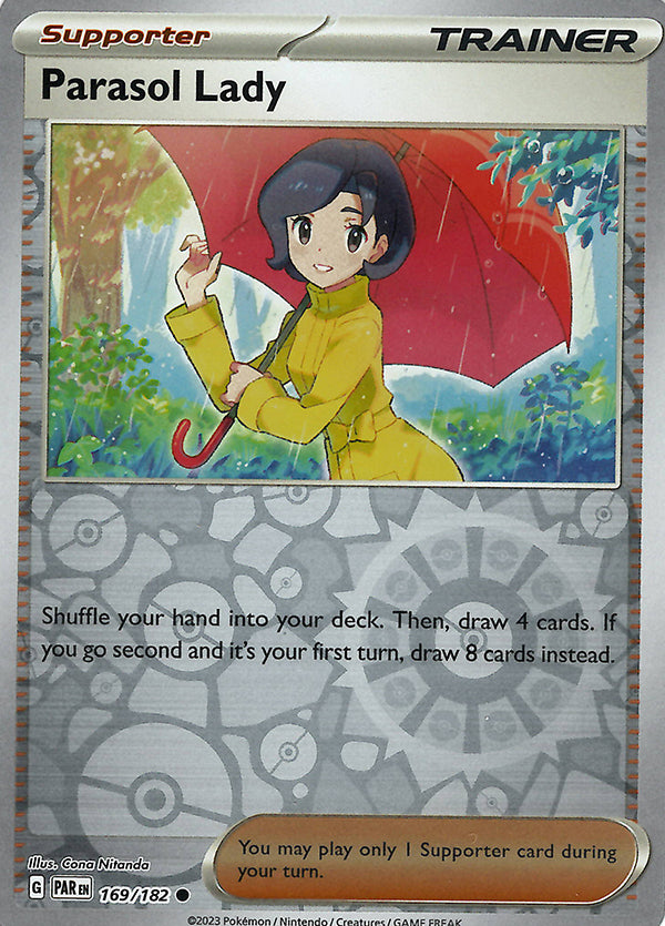 Parasol Lady (Reverse Holo)