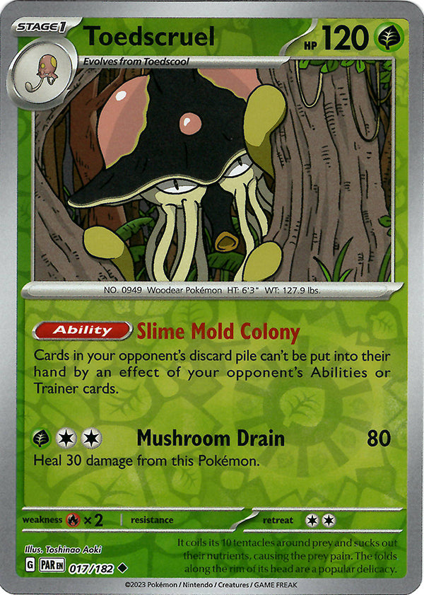 Toedscruel (Reverse Holo)