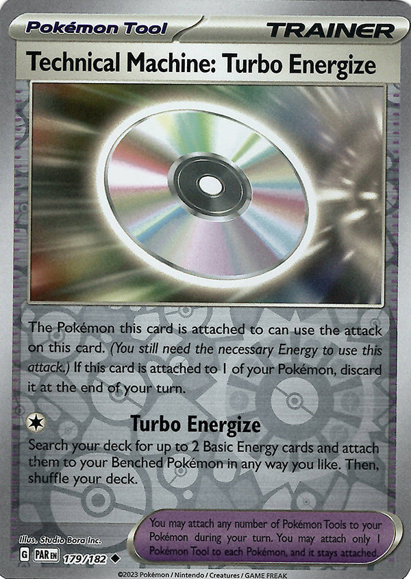 Technical Machine: Turbo Energize (Reverse Holo)
