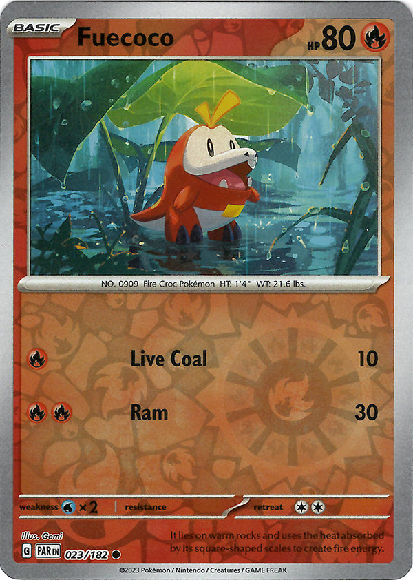 Fuecoco (Reverse Holo)