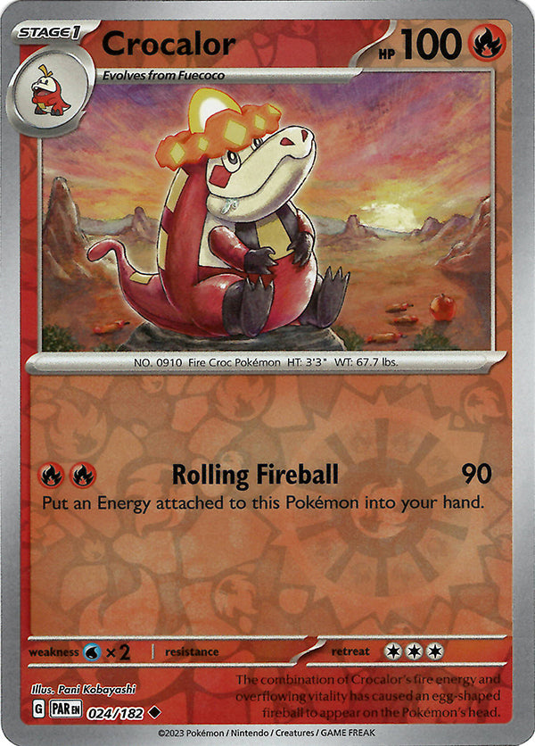 Crocalor (Reverse Holo)