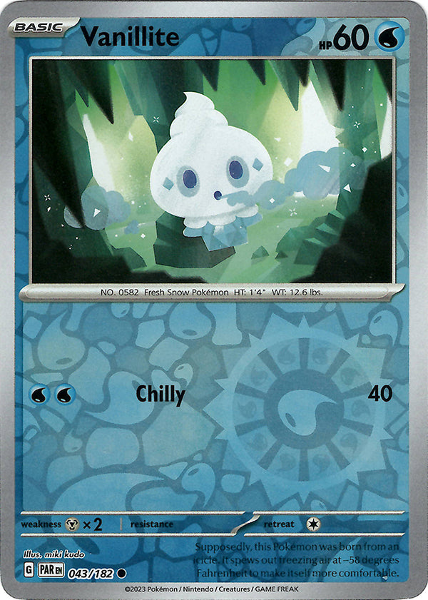 Vanillite (Reverse Holo)