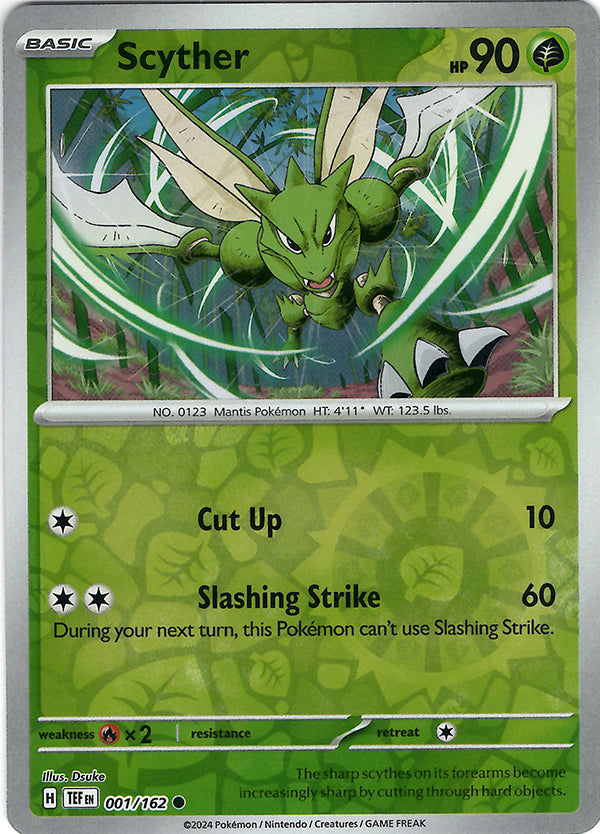 Scyther (Reverse Holo)
