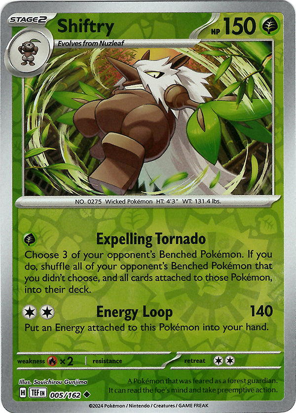 Shiftry (Reverse Holo)