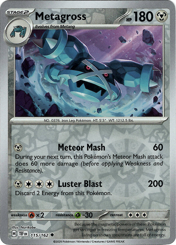 Metagross (Reverse Holo)