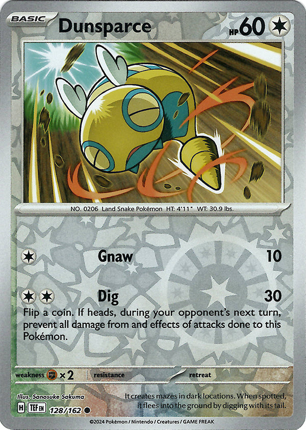 Dunsparce (Reverse Holo)