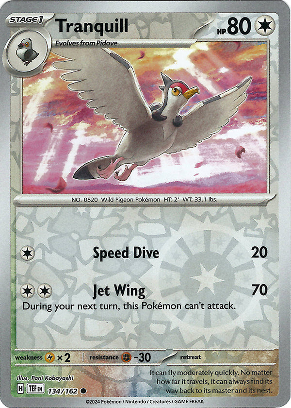 Tranquill (Reverse Holo)