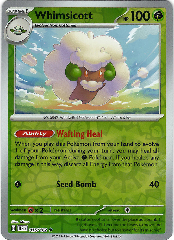 Whimsicott (Reverse Holo)