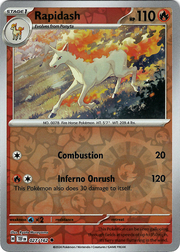 Rapidash (Reverse Holo)