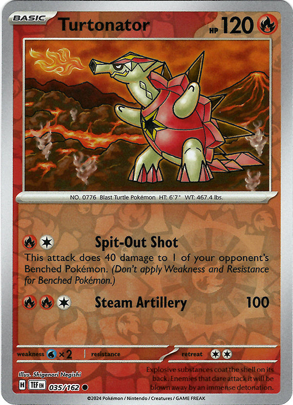 Turtonator (Reverse Holo)