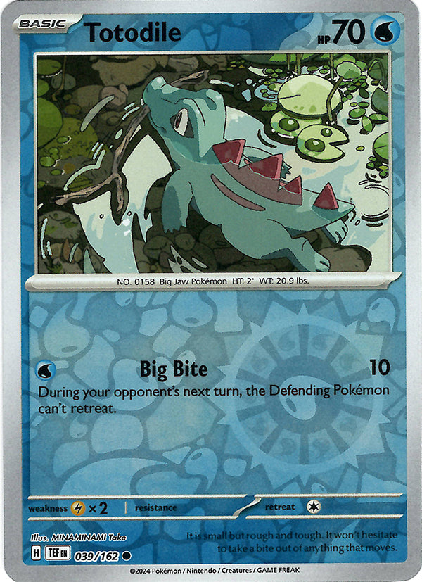 Totodile (Reverse Holo)