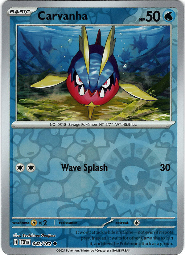 Carvanha (Reverse Holo)