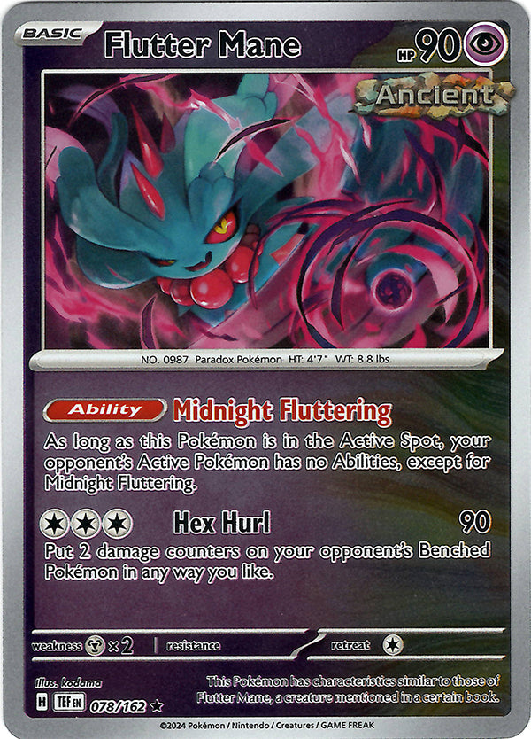 Flutter Mane (Reverse Holo)