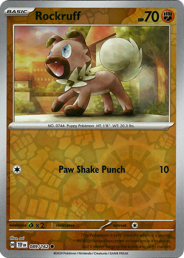 Rockruff (Reverse Holo)