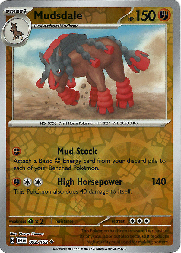 Mudsdale (Reverse Holo)