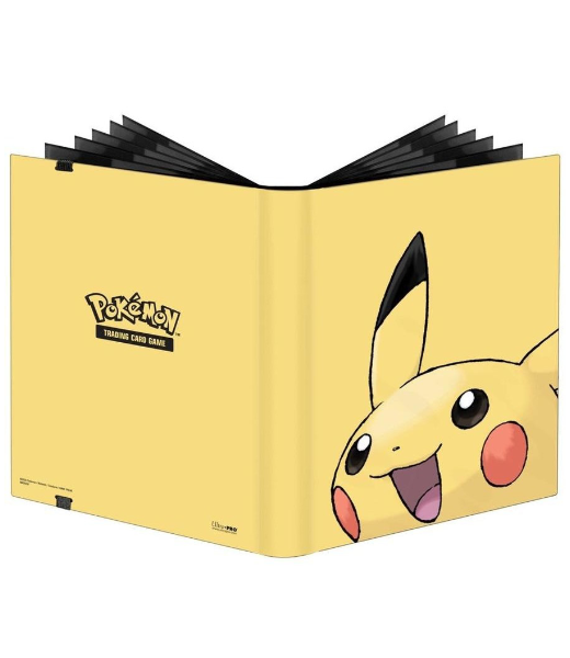 ULTRA PRO Pokémon Pikachu 9 Pocket Portfolio PRO Binder