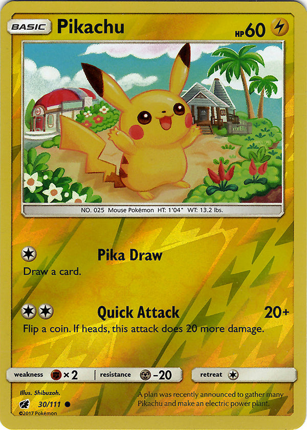 Pikachu (Reverse Holo)
