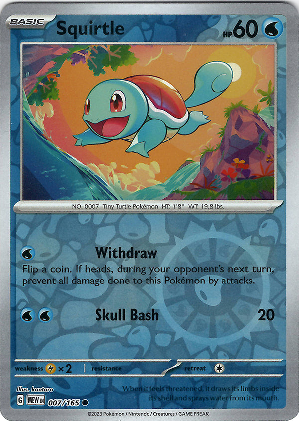 Squirtle (Reverse Holo)