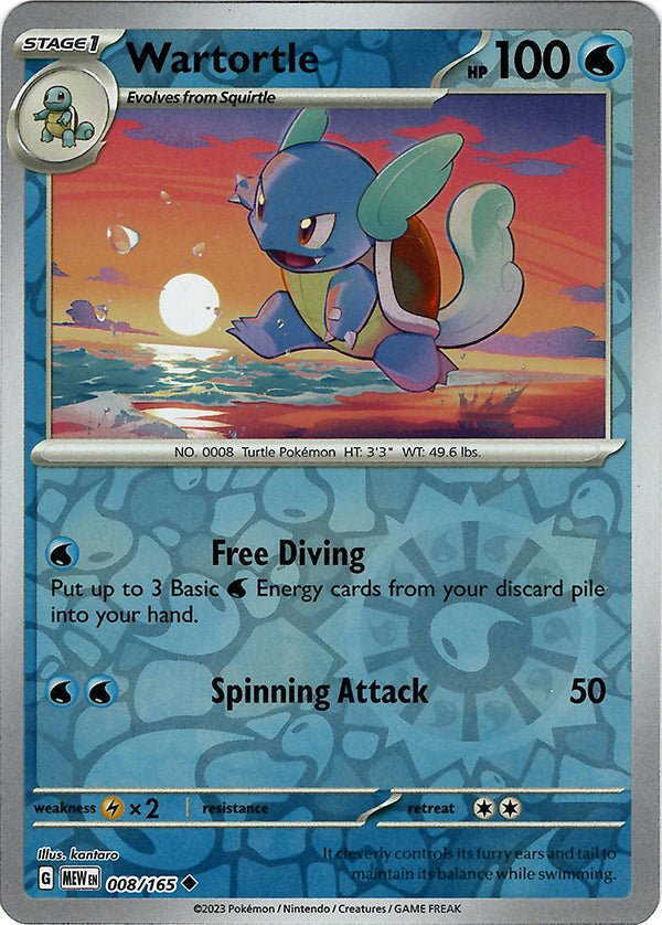 Wartortle (Reverse Holo)