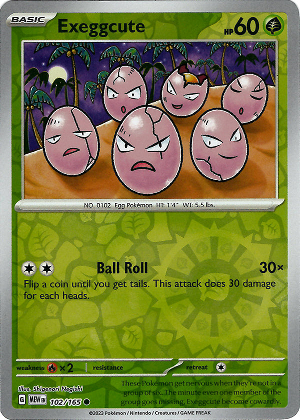 Exeggcute (Reverse Holo)
