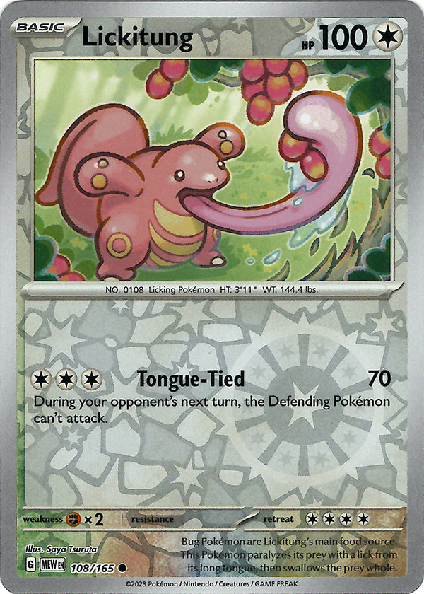 Lickitung (Reverse Holo)