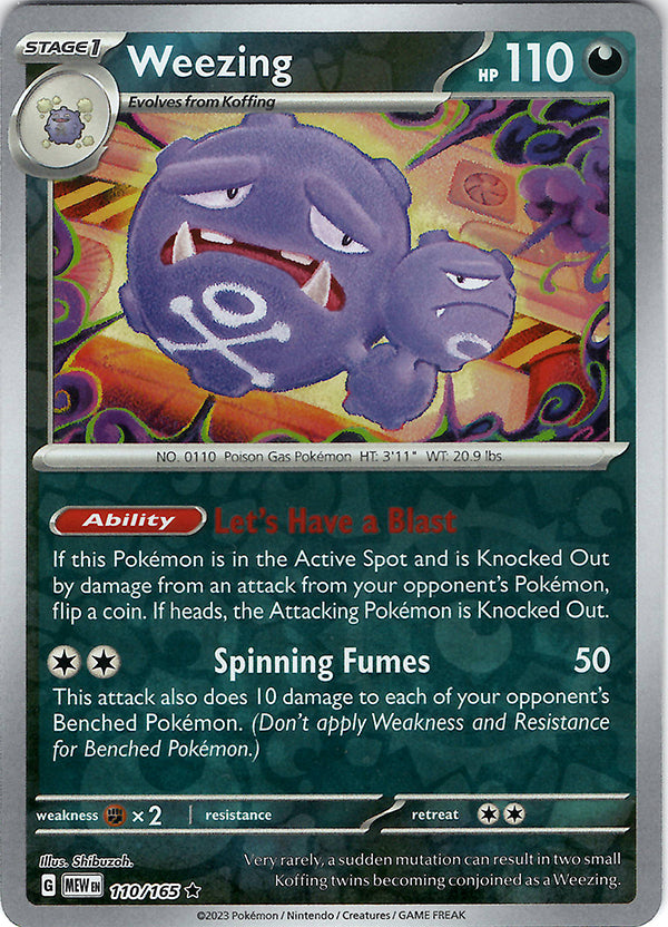 Weezing (Reverse Holo)