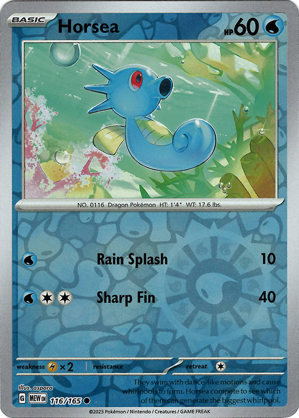 Horsea (Reverse Holo)