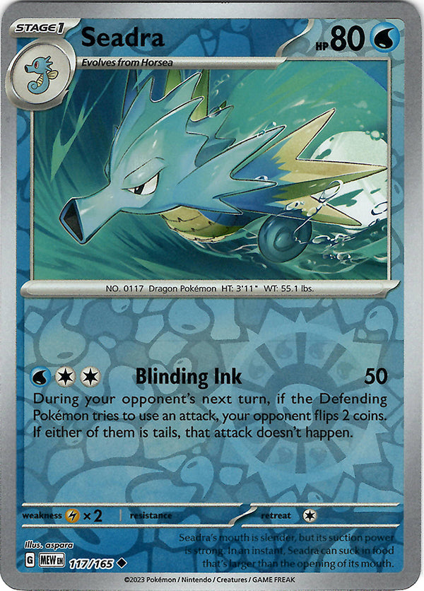 Seadra (Reverse Holo)