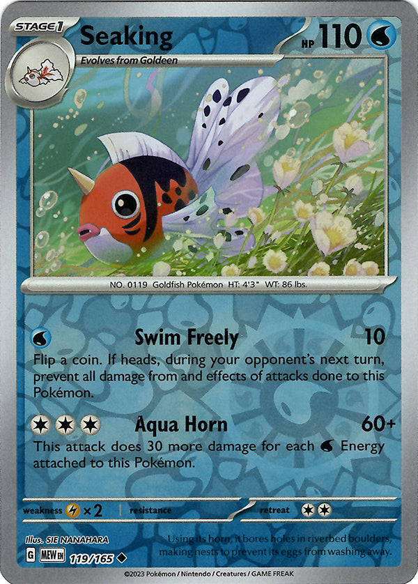 Seaking (Reverse Holo)