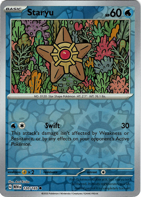 Staryu (Reverse Holo)