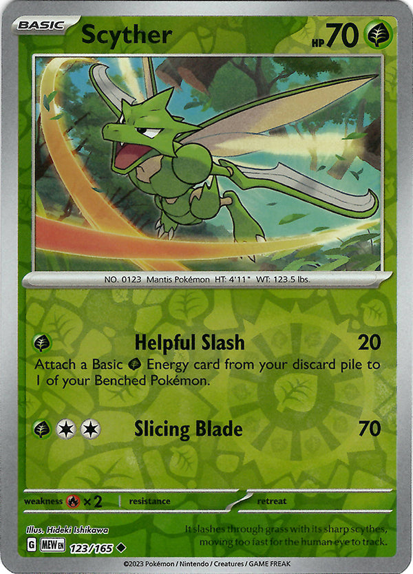 Scyther (Reverse Holo)