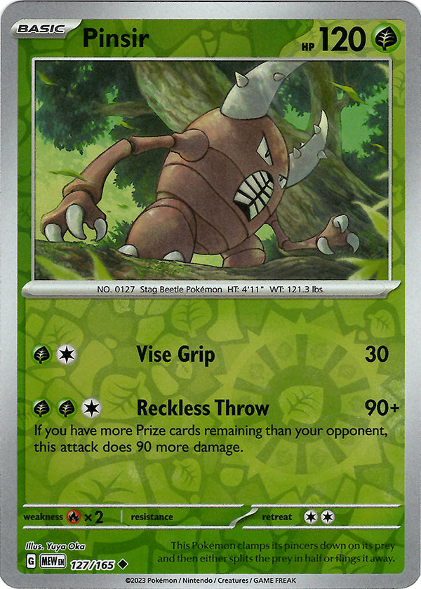 Pinsir (Reverse Holo)