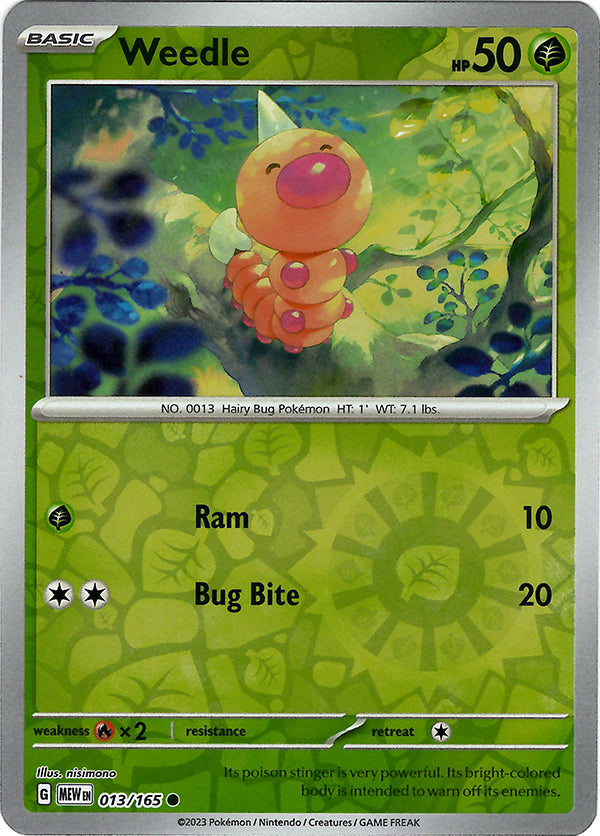 Weedle (Reverse Holo)