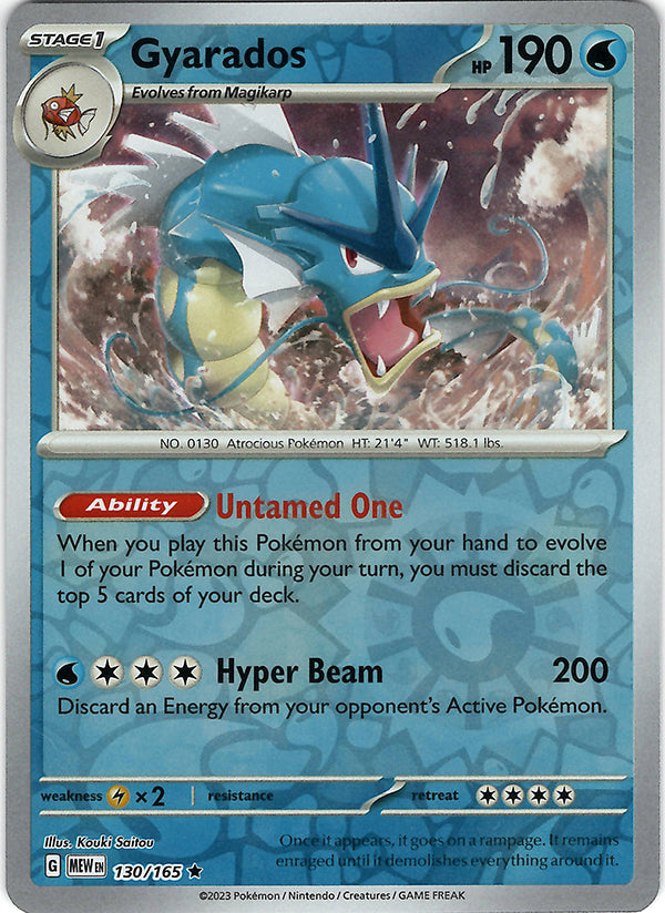 Gyarados (Reverse Holo)