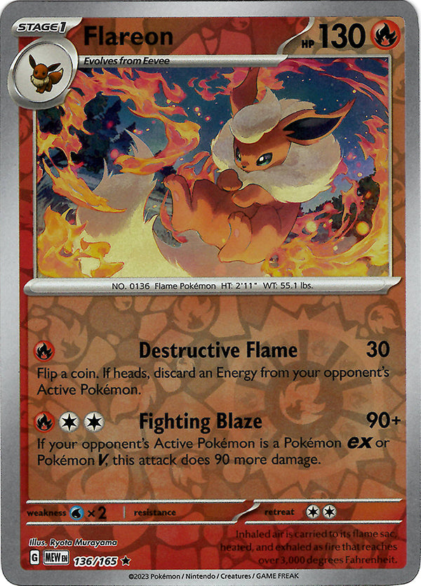 Flareon (Reverse Holo)