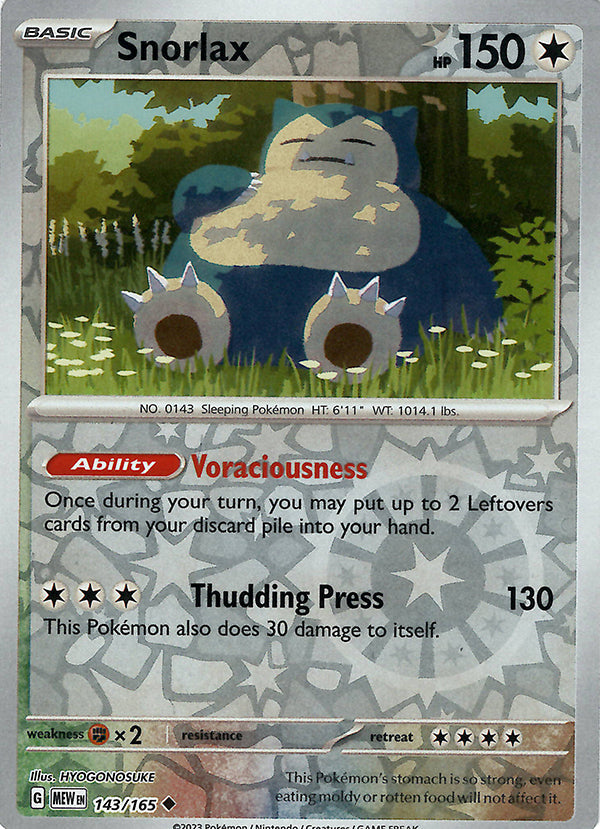 Snorlax (Reverse Holo)