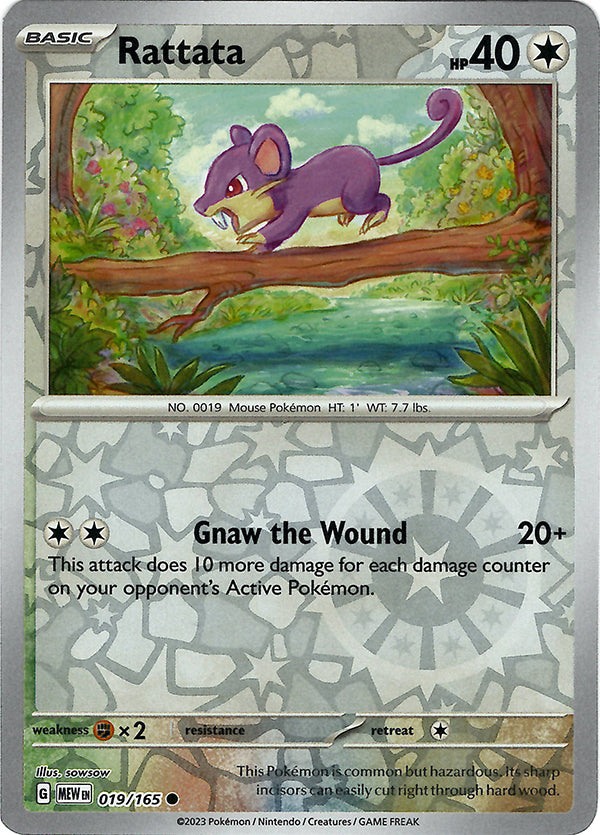 Rattata (Reverse Holo)