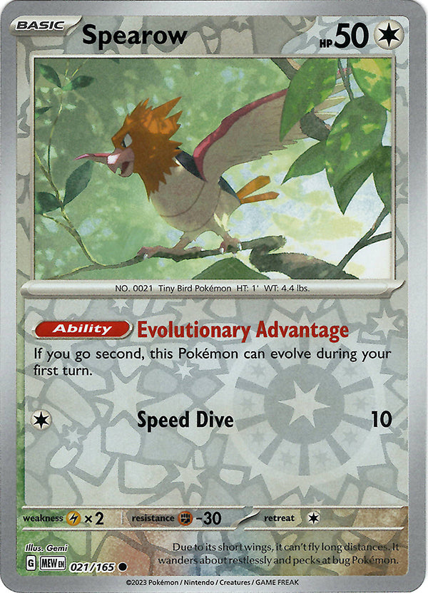 Spearow (Reverse Holo)