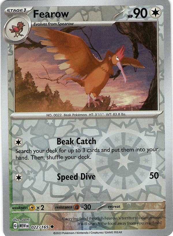 Fearow (Reverse Holo)