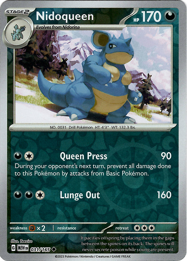 Nidoqueen (Reverse Holo)