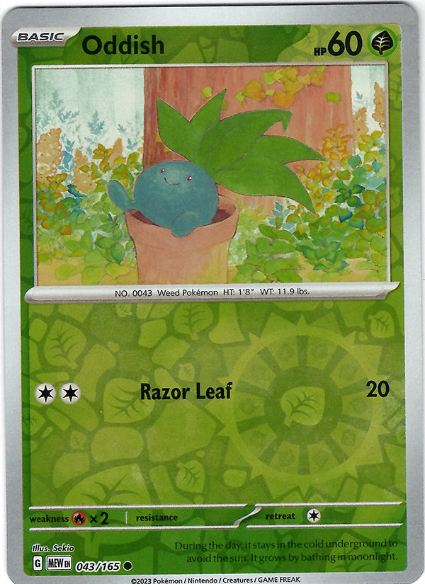 Oddish (Reverse Holo)